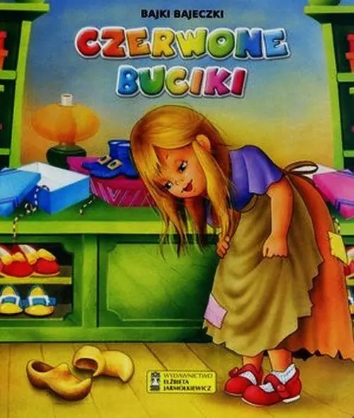 Książka - Czerwone buciki