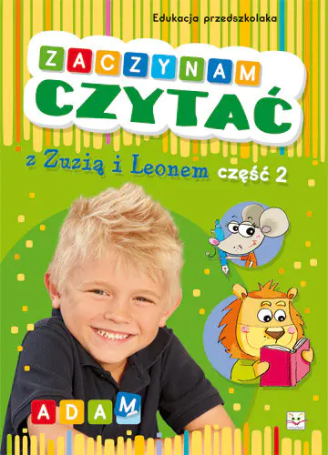 Książka - Zaczynam czytać z Zuzią i Leonem. Część 2