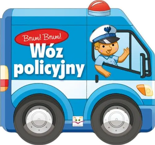 Książka - Brum! Brum! Wóz policyjny