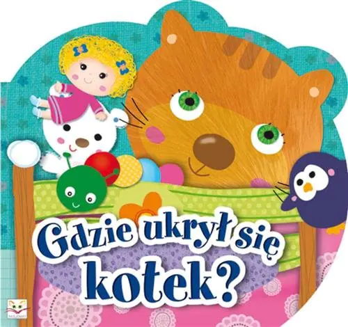 Książka - Gdzie ukrył się kotek?