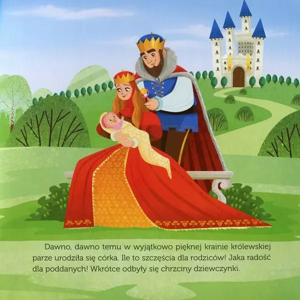 Książka - Baśnie, bajki, poczytajki. Śpiąca królewna