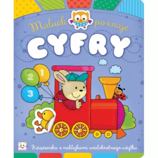 Książka - Książka Maluch poznaje cyfry