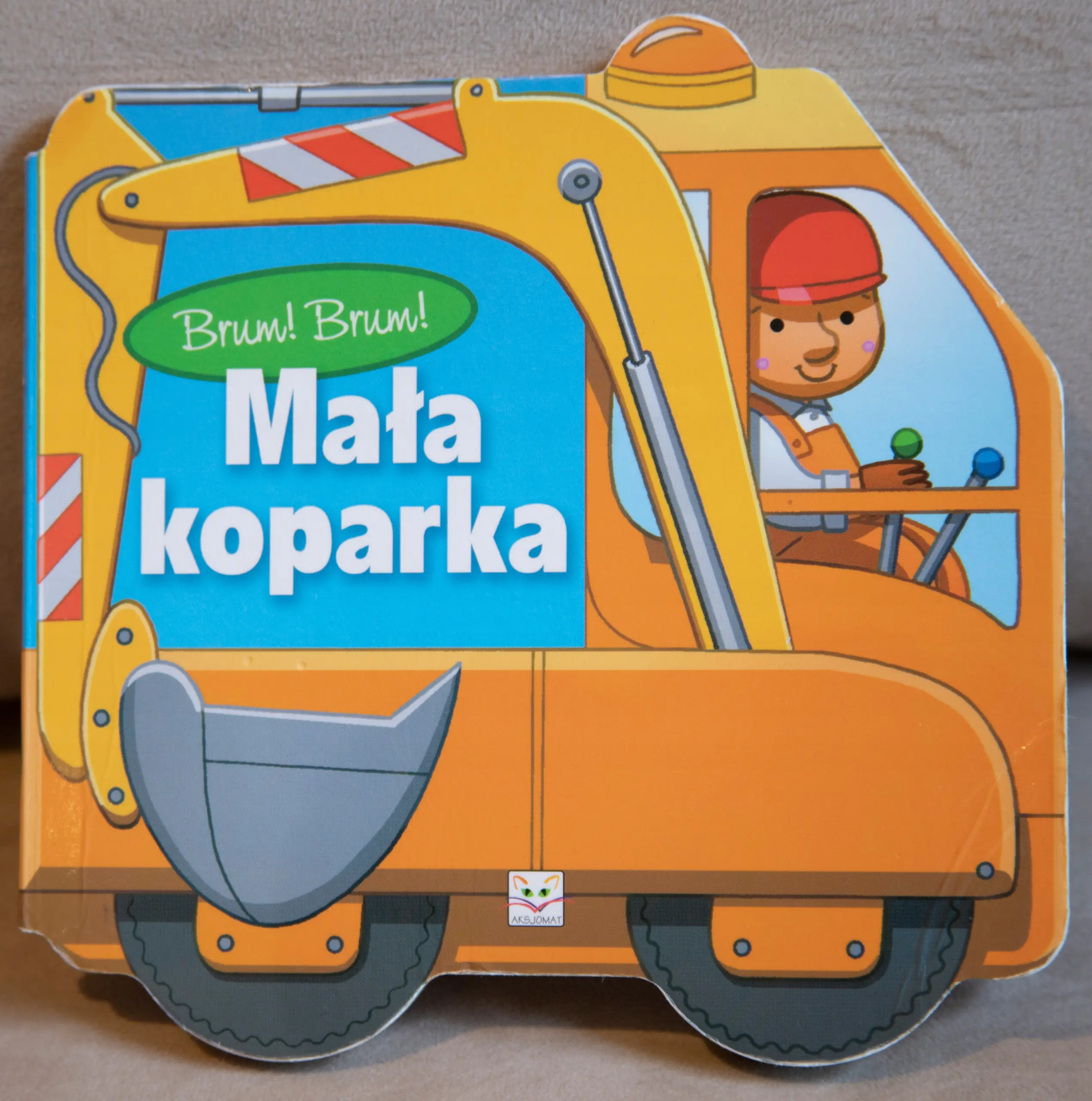 Książka - Brum! Brum! Mała koparka