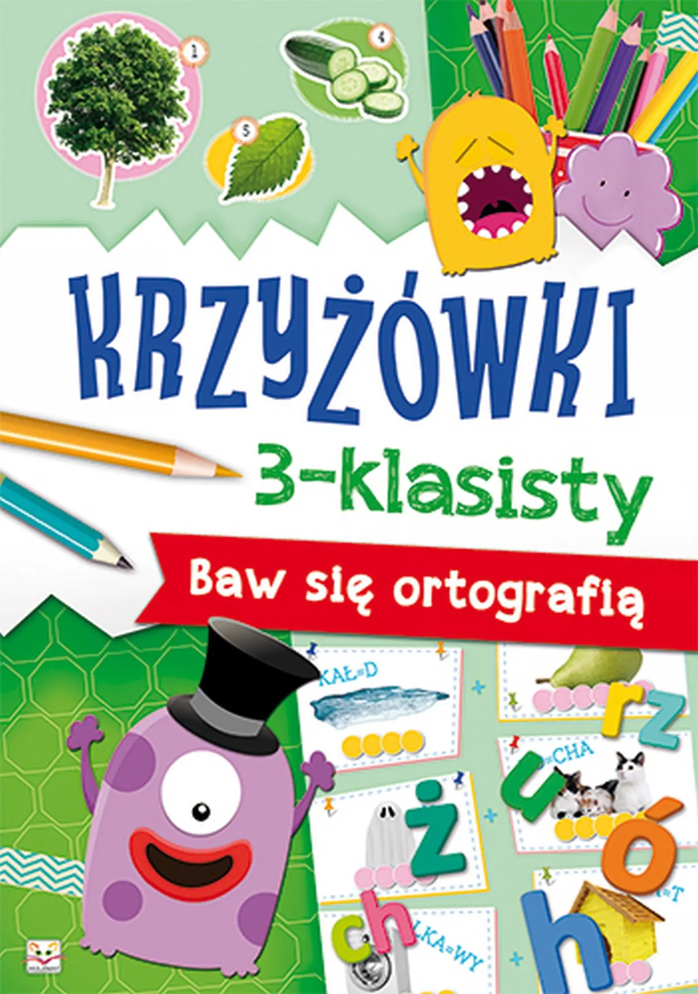Książka - Krzyżówki 3-klasisty. Baw się ortografią
