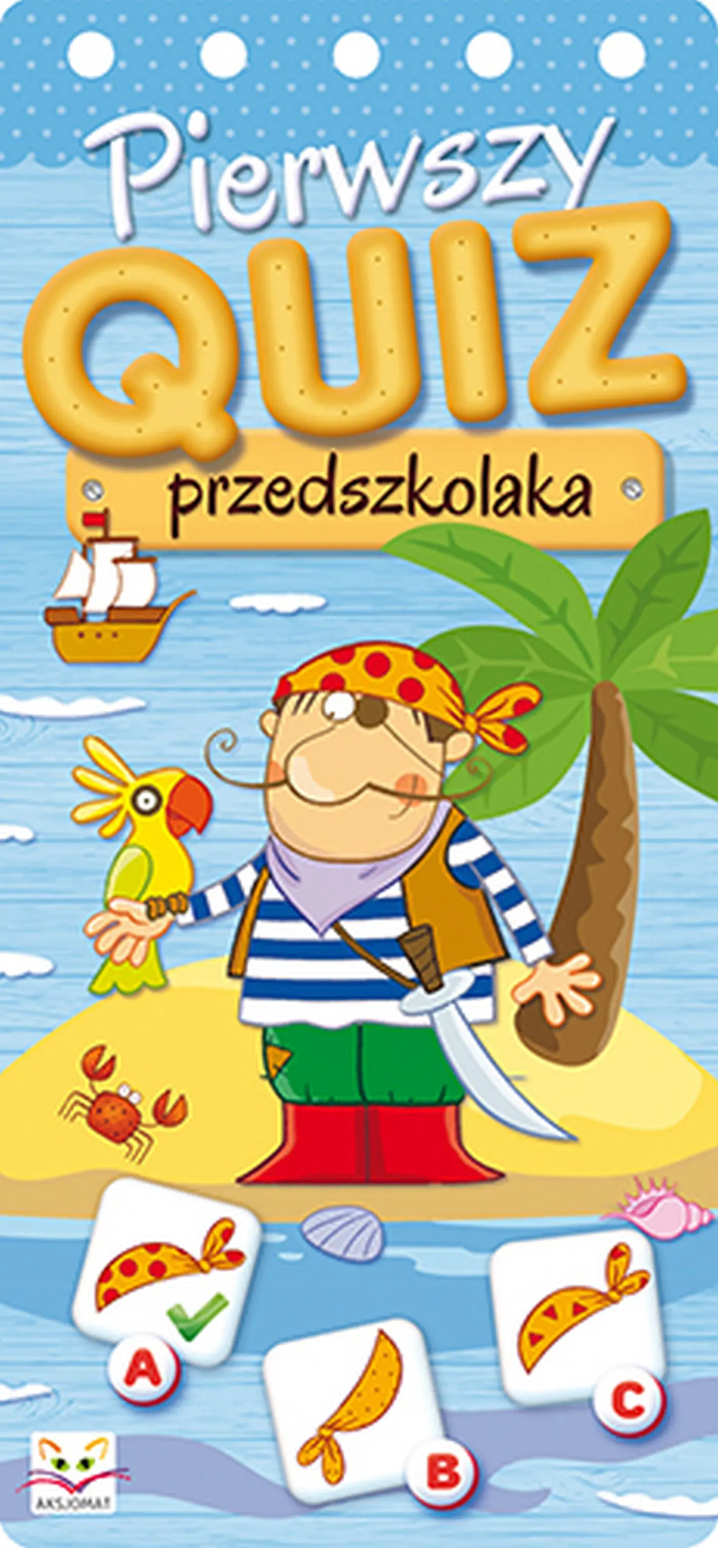 Książka - Pierwszy quiz przedszkolaka