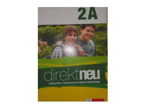 Książka - Direkt Neu 2A Podręcznik i ćwiczenia + CD