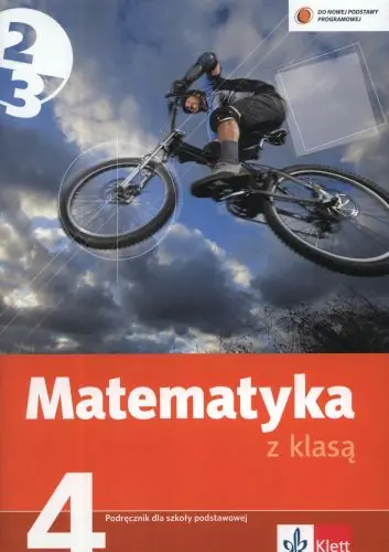 Książka - Matematyka SP 4 Z klasą Podręcznik