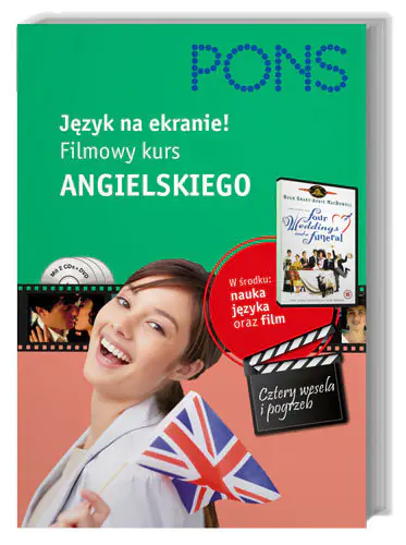 Książka - Język na ekranie! Filmowy kurs angielski