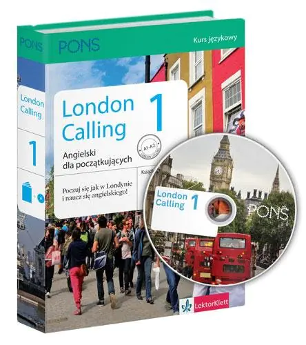 Książka - London Calling 1. Angielski dla początkujących