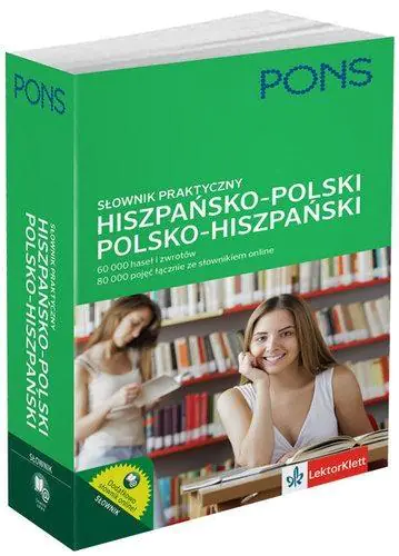 Książka - Słownik praktyczny hiszpańsko-polski, polsko-hiszpański