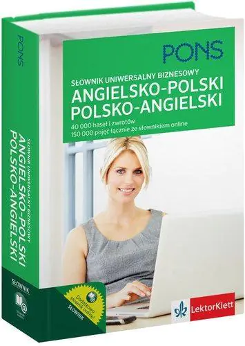 Książka - Słownik uniwersalny biznesowy angielsko-polski, polsko-angielski