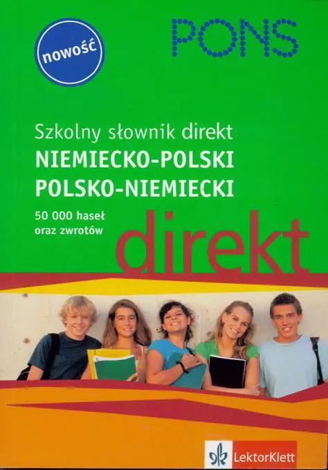 Książka - PONS. Szkolny słownik direkt. Niemiecko-polski i polsko-niemiecki