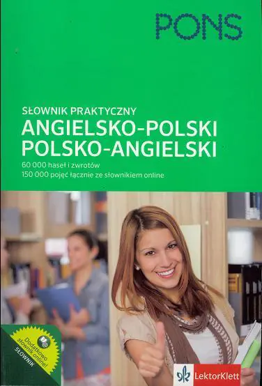 Książka - Pons. Słownik praktyczny angielsko-polski, polsko-angielski