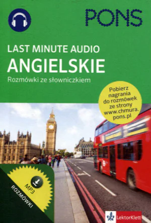 Książka - Last Minute audio. Angielskie. Rozmówki ze słowniczkiem