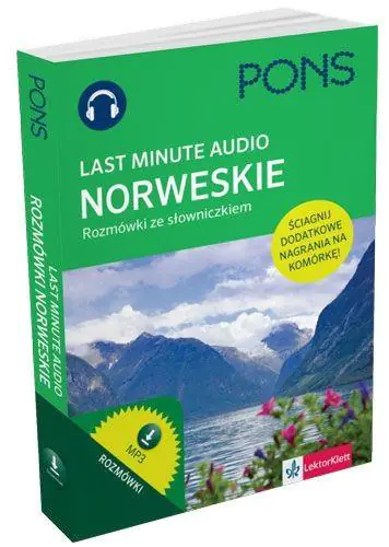 Książka - Last Minute audio. Norweskie. Rozmówki ze słowniczkiem