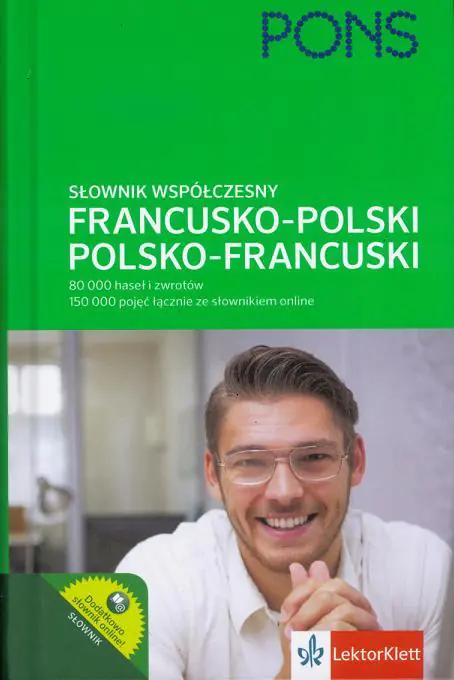 Książka - Pons. Słownik współczesny francusko-polski, polsko-francuski