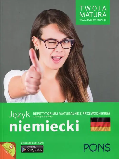 Książka - Twoja matura. Język niemiecki. Repetytorium maturalne z przewodnikiem. Zakres podstawowy + CD