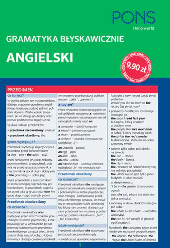 Książka - Gramatyka błyskawicznie. Angielski