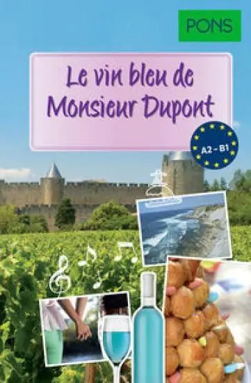 Książka - Le vin bleu de Monsieur Dupont