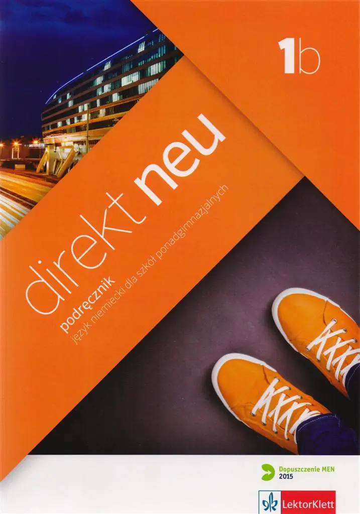 Książka - Direkt neu 1b. Podręcznik. Szkoły ponadgimnazjalne + CD