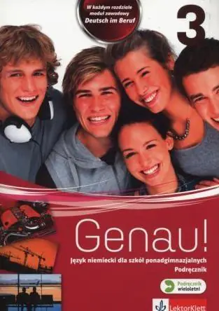 Książka - Genau! 3. Szkoły ponadgimnazjalne. Podręcznik + CD