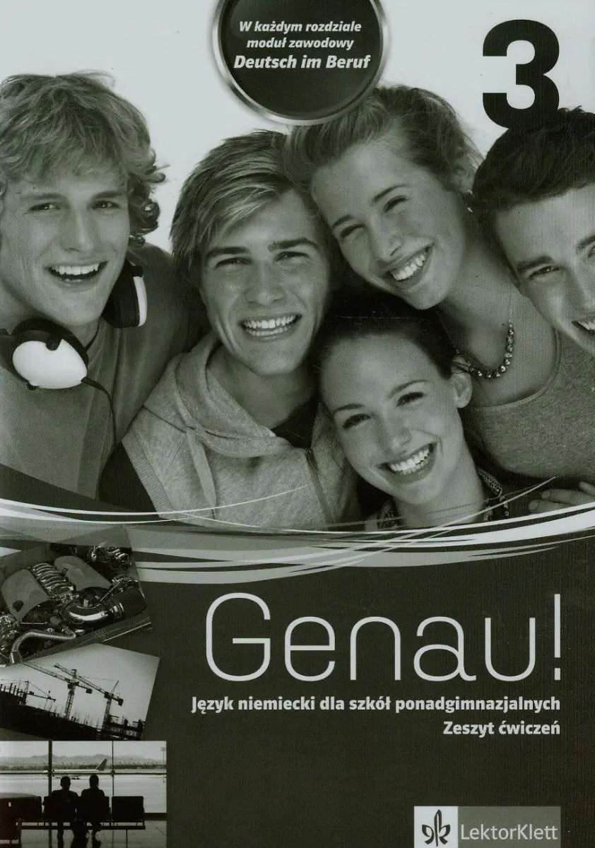 Książka - Genau! 3. Język niemiecki. Zeszyt ćwiczeń. Szkoła ponadgimnazjalna + CD