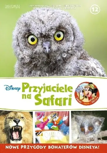 Książka - Przyjaciele na Safari Disney
