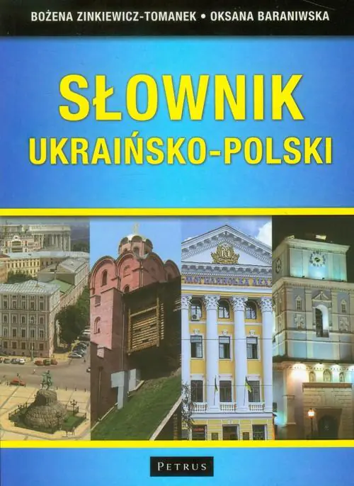 Książka - Słownik ukraińsko-polski