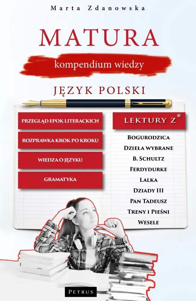 Książka - Matura, kompendium wiedzy. Język polski