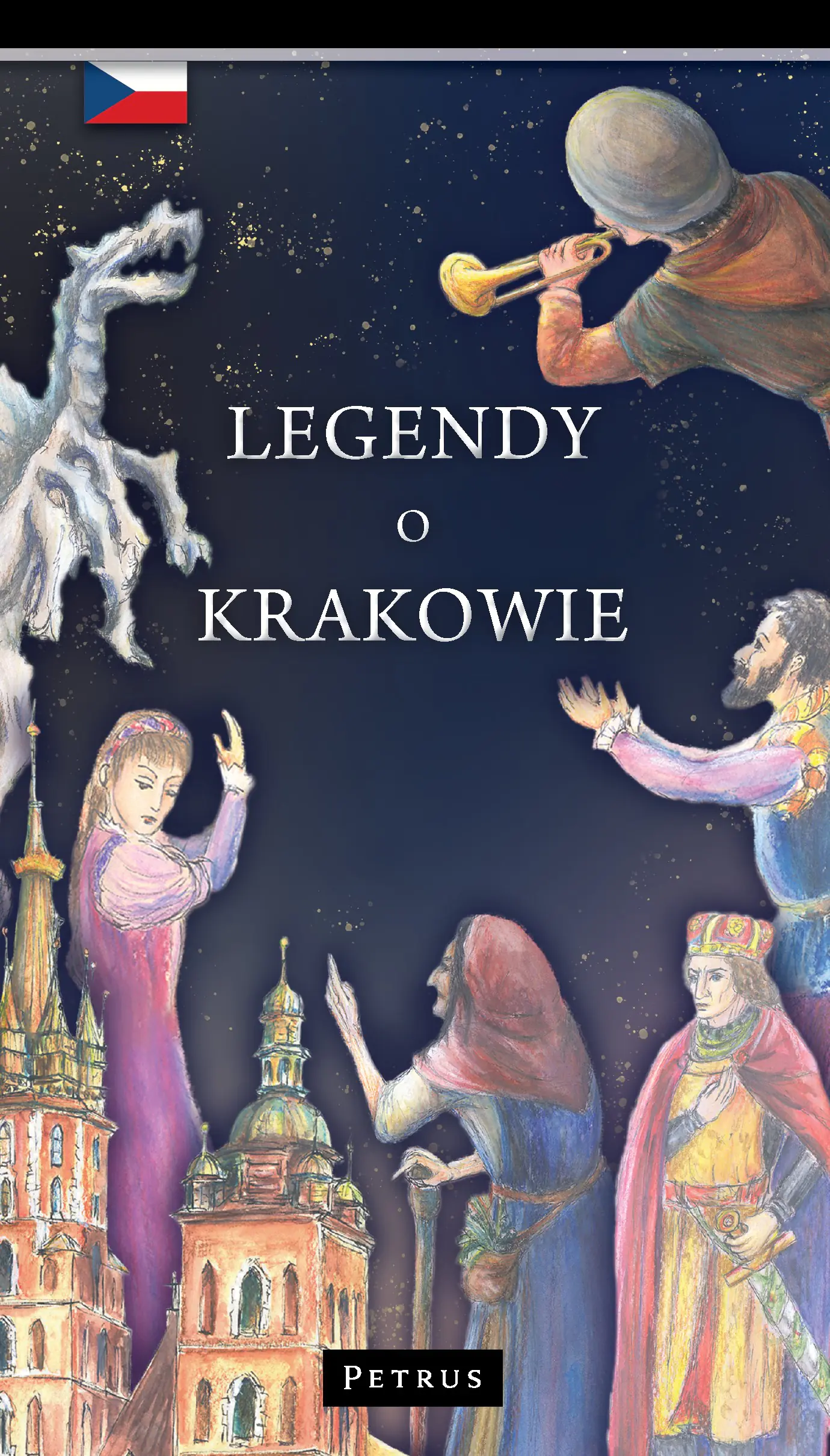 Książka - Legendy o Krakowie. Wersja czeska