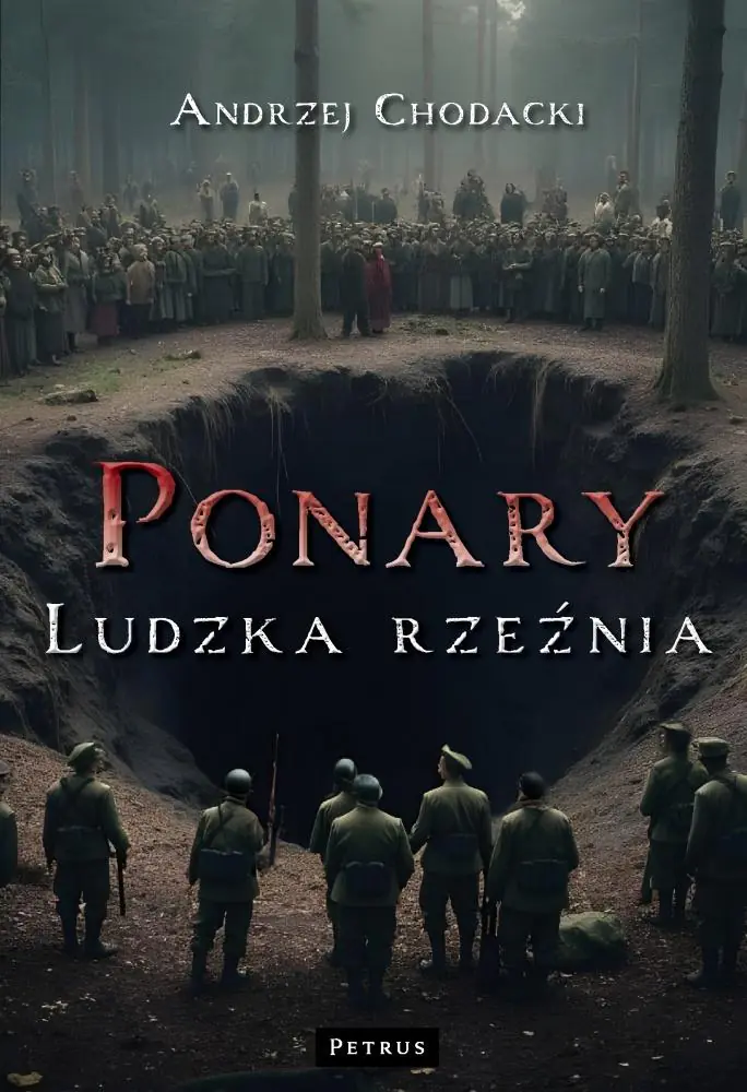 Książka - Ponary. Ludzka rzeźnia
