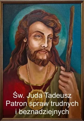 Książka - Św. Juda Tadeusz (magnes na lodówkę)