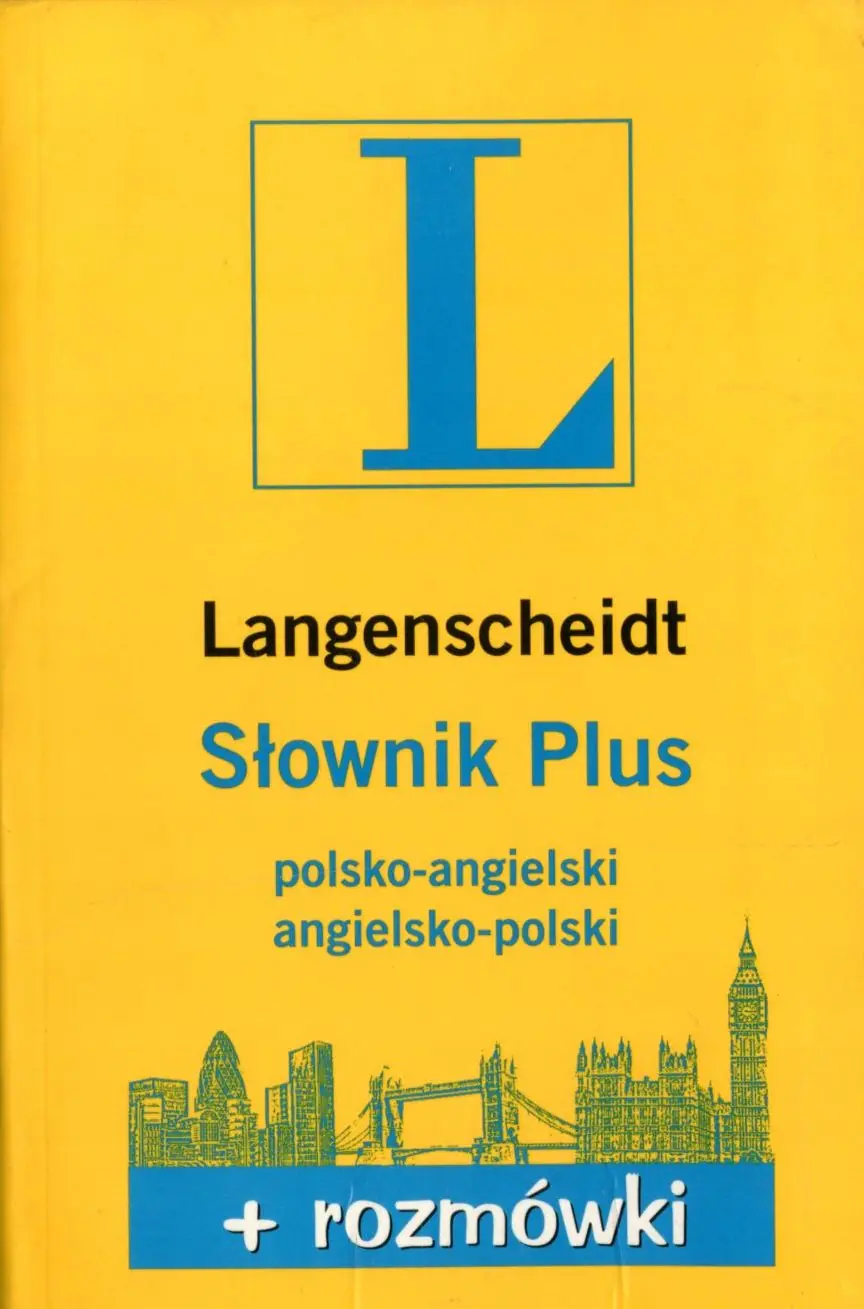Książka - Słownik PLUS rozmówki polsko-angielskie angielsko-polskie