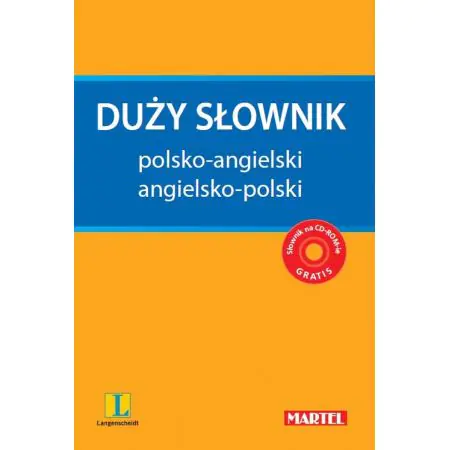 Książka - Duży słownik pol-ang, ang-pol  CD 
