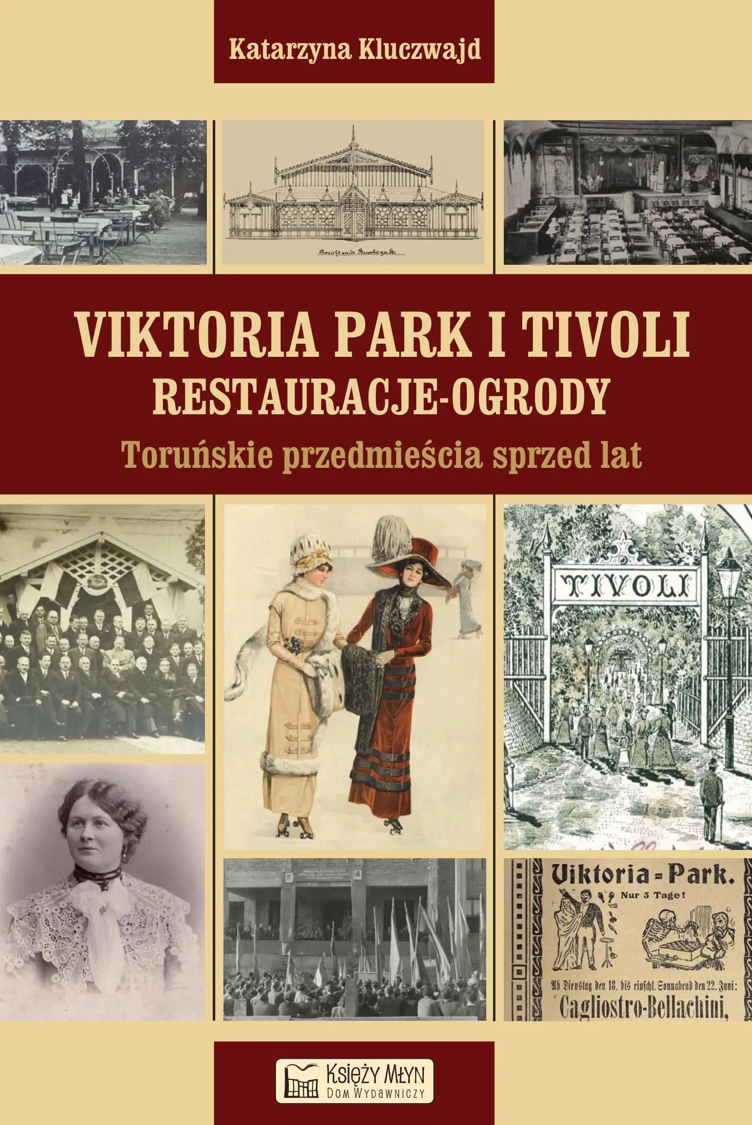 Książka - Viktoria Park i Tivoli. Restauracje-ogrody