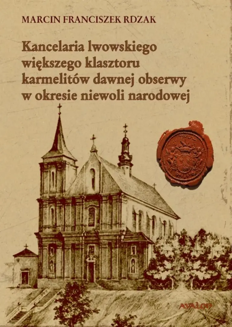 Książka - Kancelaria lwowskiego większego klasztoru...