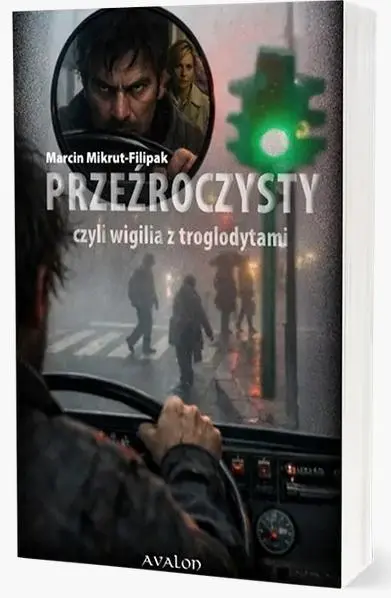 Książka - Przeźroczysty czyli wigilia z troglodytami