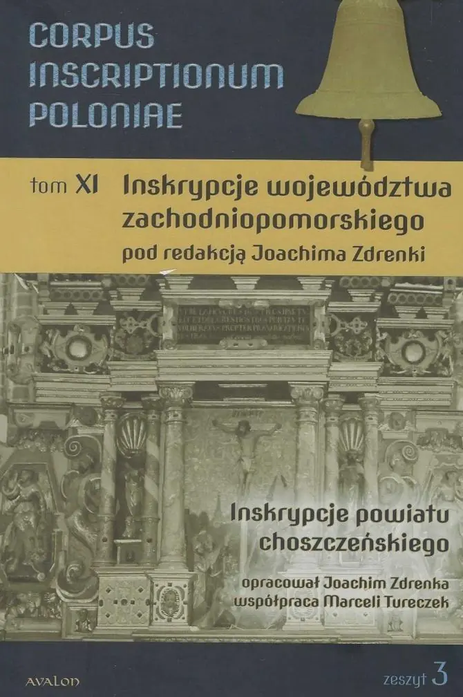 Książka - Corpus Inscriptionum Poloniae Tom XI zeszyt 3