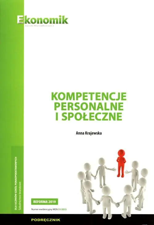 Książka - Kompetencje personalne i społeczne. Podręcznik