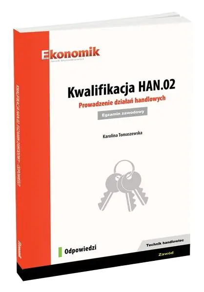 Książka - Kwalifikacja HAN.02 Egzamin Odpowiedzi