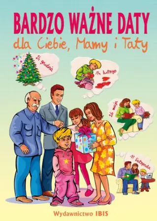 Książka - Bardzo ważne daty dla Ciebie Mamy i Taty