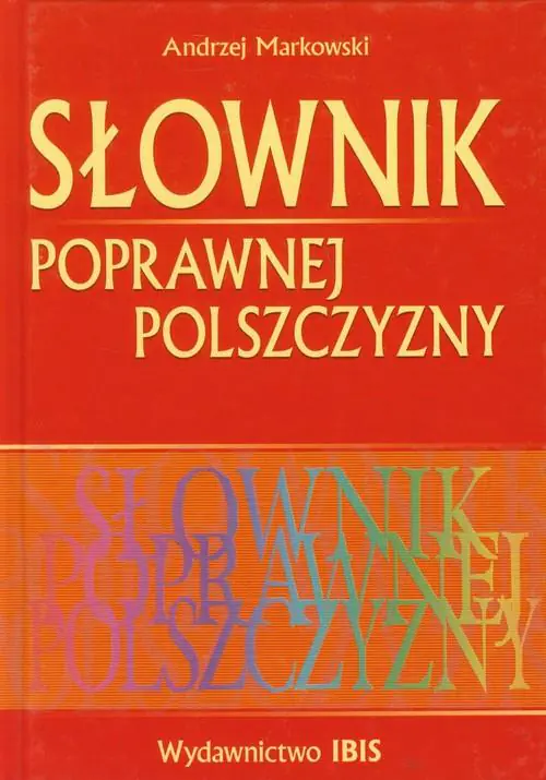 Książka - Słownik poprawnej polszczyzny