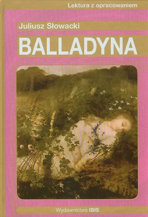 Książka - Balladyna z Lektura z opracowaniem