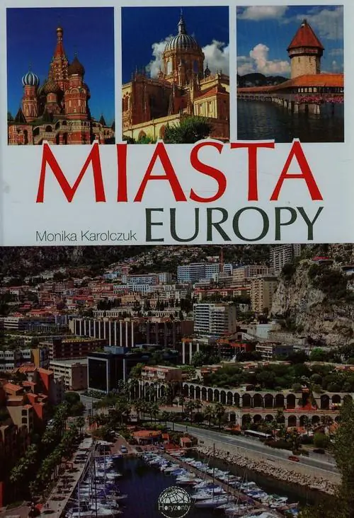 Książka - Miasta Europy Horyzonty