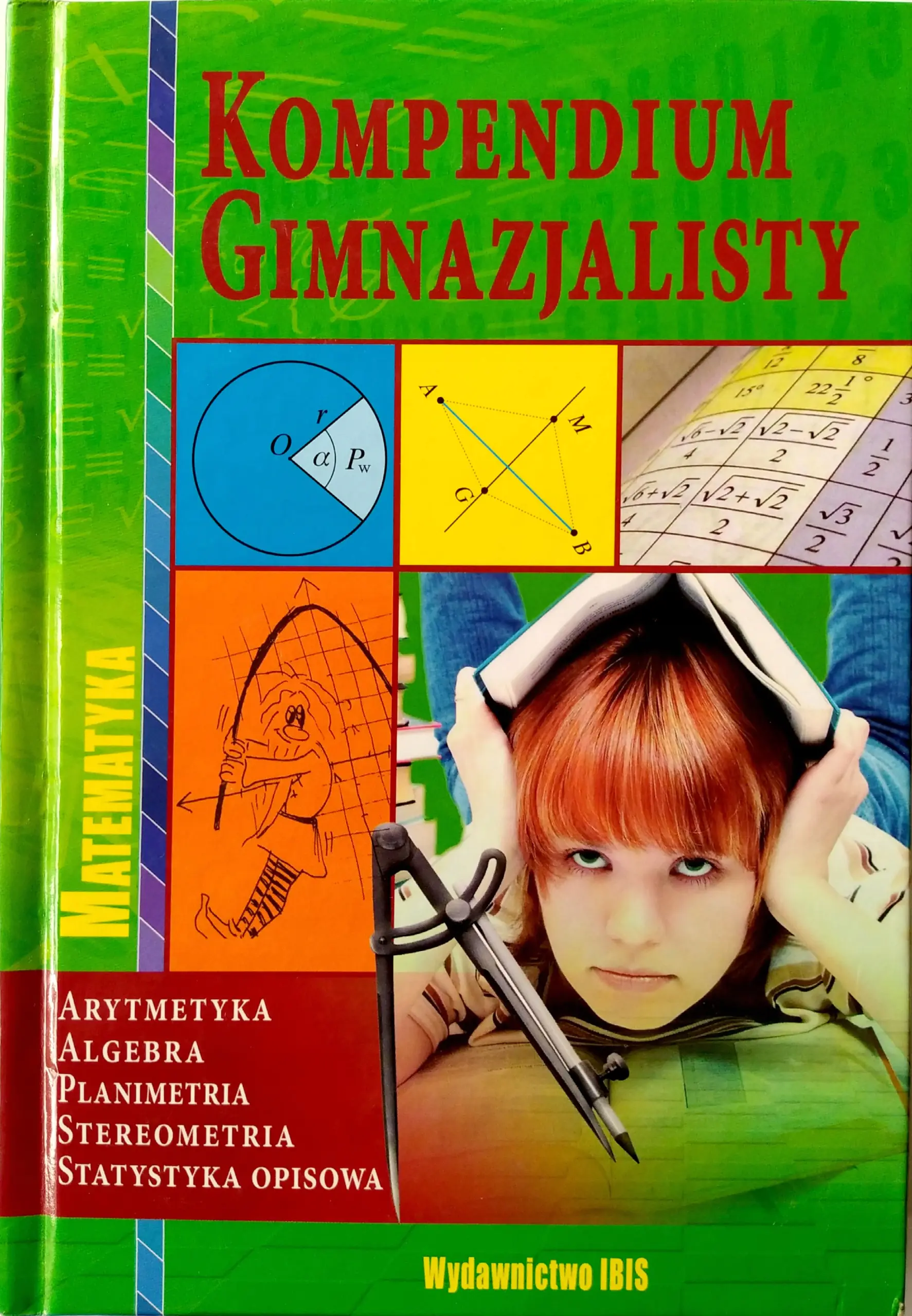 Książka - Kompendium gimnazjalisty Matematyka