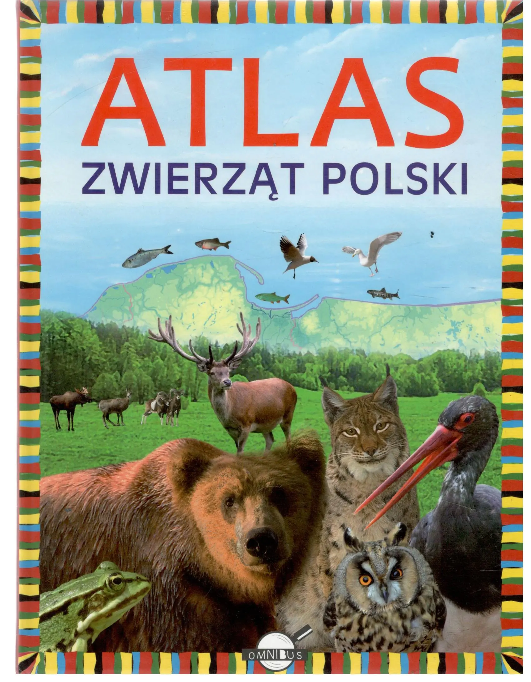 Książka - Atlas zwierząt Polski