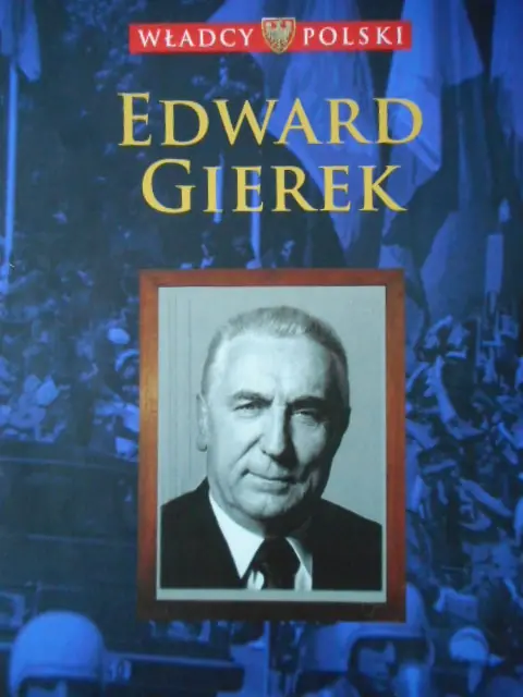 Książka - Władcy Polski Edward Gierek