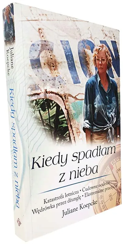 Książka - Kiedy spadłam z nieba  