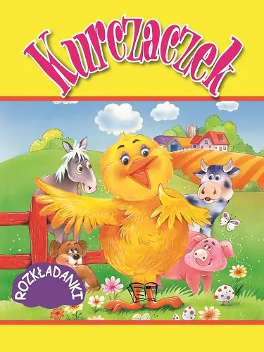 Książka - Kurczaczek. Rozkładanki