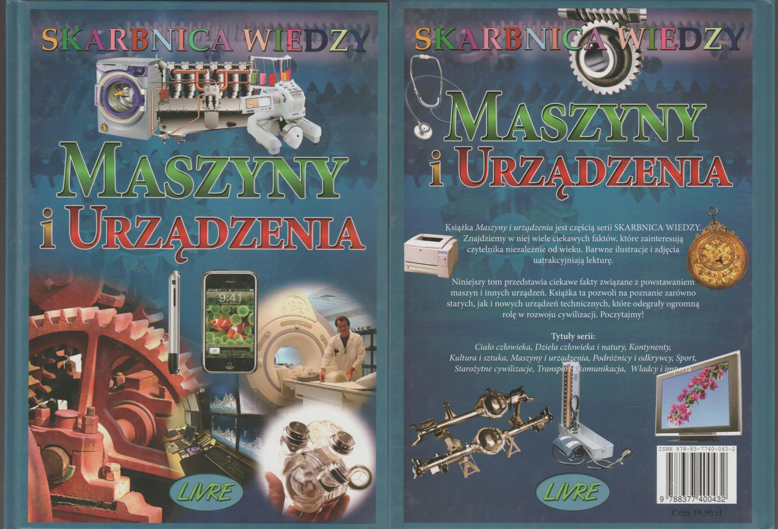 Książka - Skarbnica wiedzy. Maszyny i urządzenia
